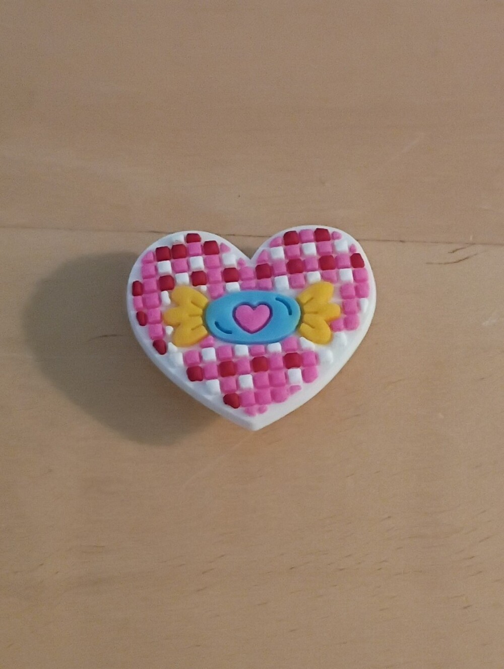 10 for $10 Jibbitz Croc Charms - Multicolored Candy Heart - New Shoe Charms